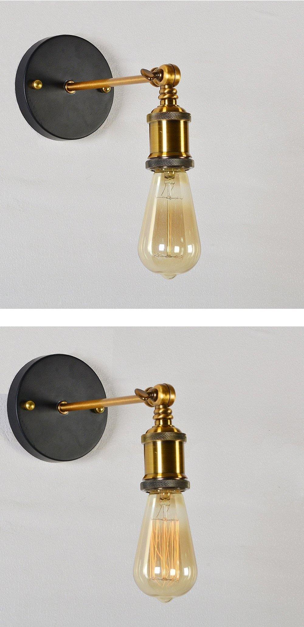 Industrial Vintage Brass Fixture - Nordic Side - 