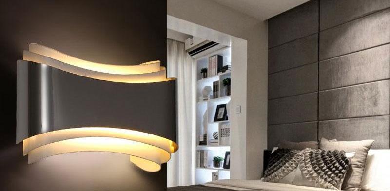 Modern LED Curved Wall Lamp - Nordic Side - 09-28, bathroom-collection, best-selling-lights, feed-cl0-over-80-dollars, lamp, LED-lamp, light, lighting, lighting-tag, modern, modern-lighting, 