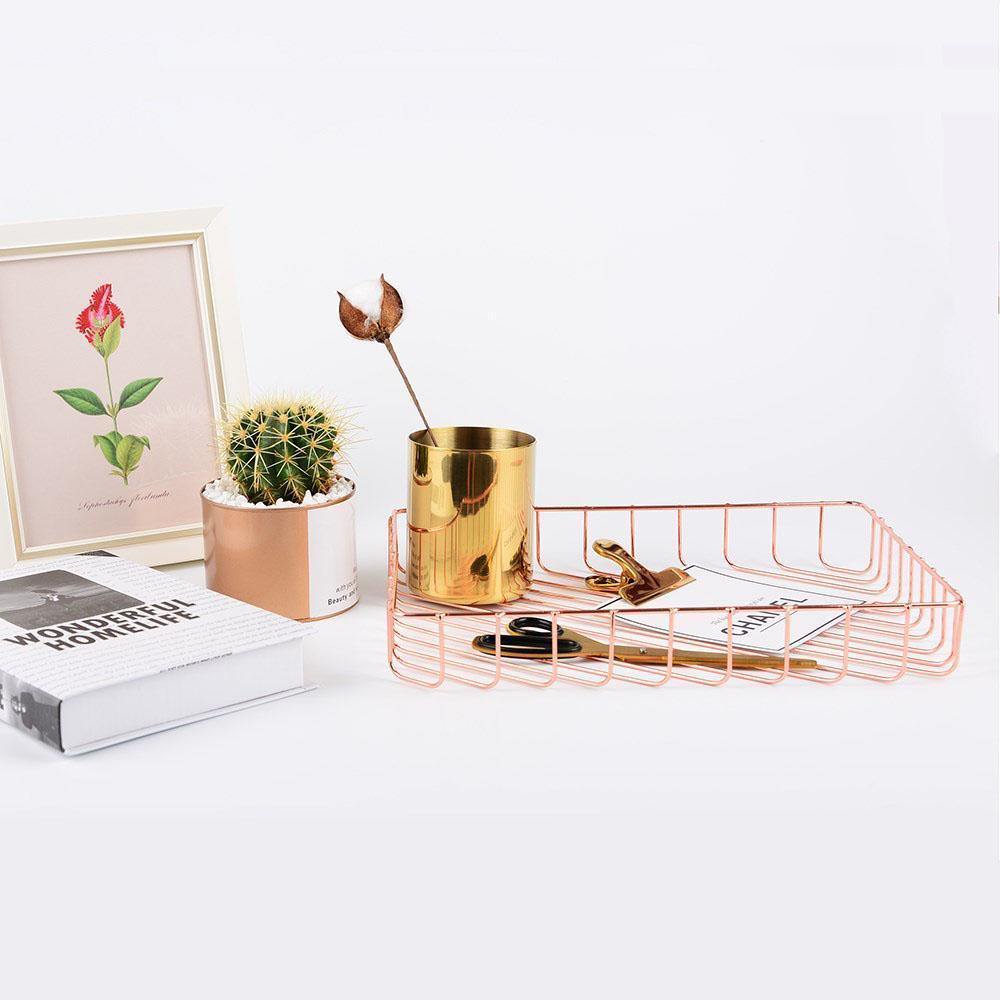 Scandi Metal Paper Organisers - Nordic Side - 