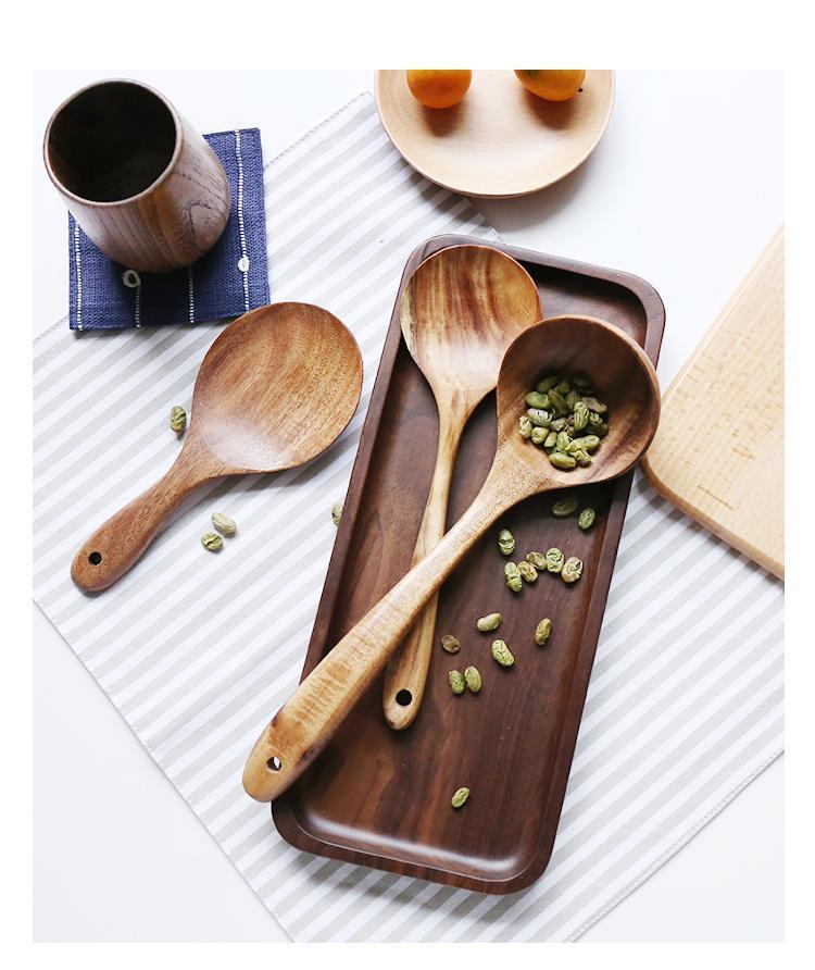 Teak Wood Utensils - Nordic Side - 