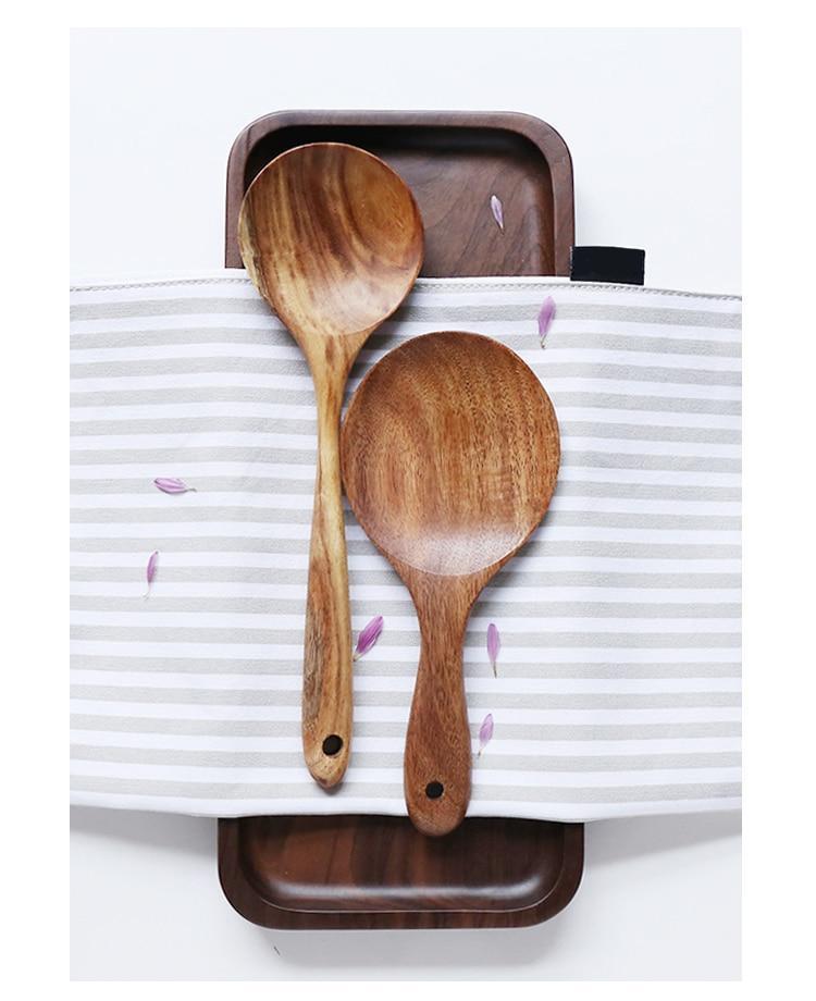 Teak Wood Utensils - Nordic Side - 