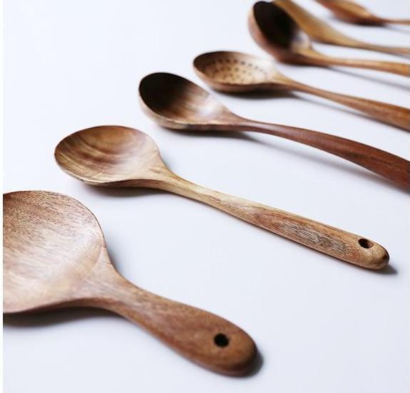 Teak Wood Utensils - Nordic Side - 