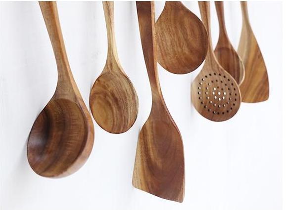 Teak Wood Utensils - Nordic Side - 