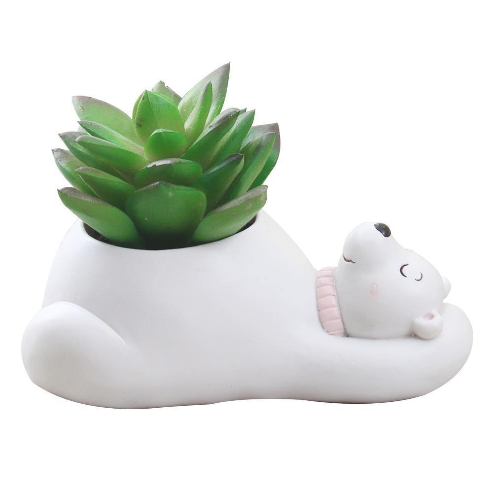 Resin Animal Planter - Nordic Side - 