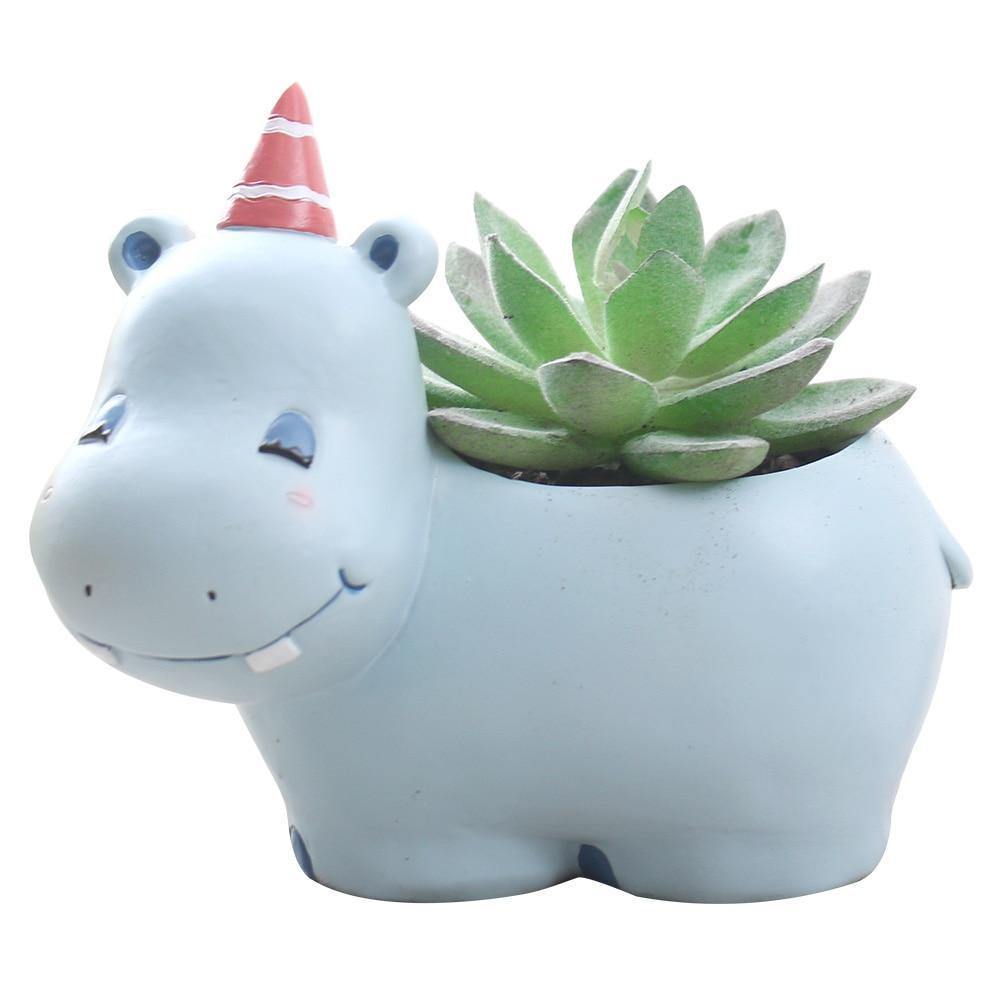 Resin Animal Planter - Nordic Side - 