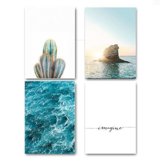 Summer Sea Wall Art - Nordic Side - 