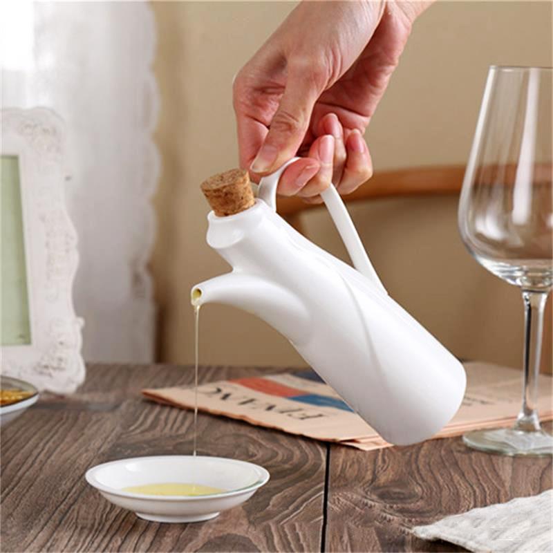 Ceramic Oil & Vinegar Container - Nordic Side - 