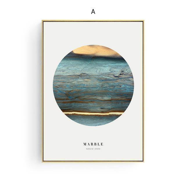 Ocean Landscape Wall Art - Nordic Side - 