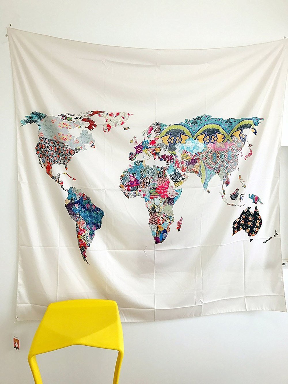 World Map Wall Cloth - Nordic Side - 