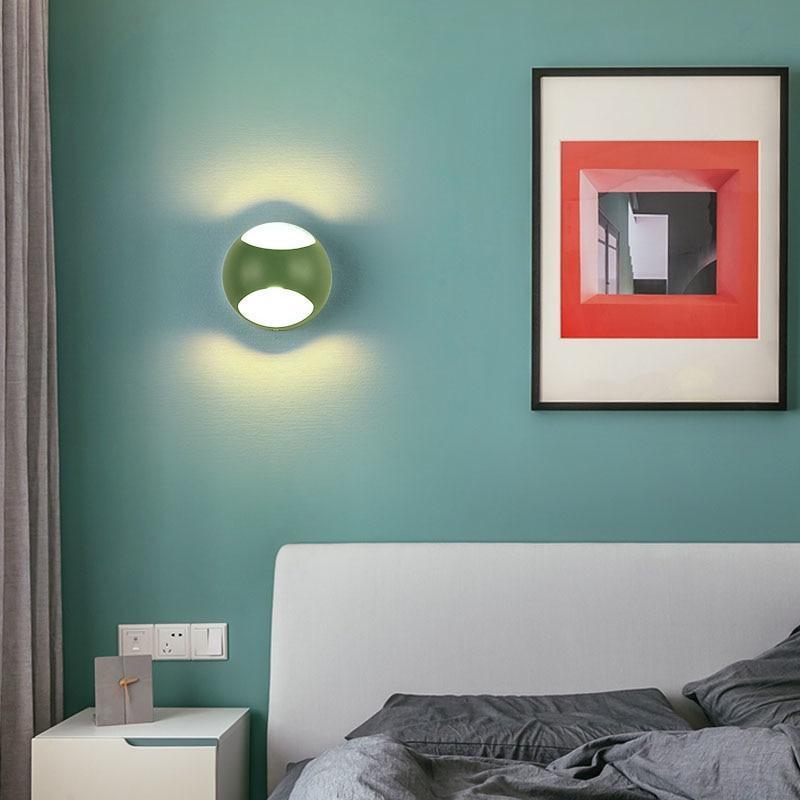 Acacia - Modern Nordic Light Bounce Circular Lamp - Nordic Side - 04-18, bathroom-collection, best-selling-lights, lamp, light, lighting, lighting-tag, modern, modern-lighting, modern-nordic,