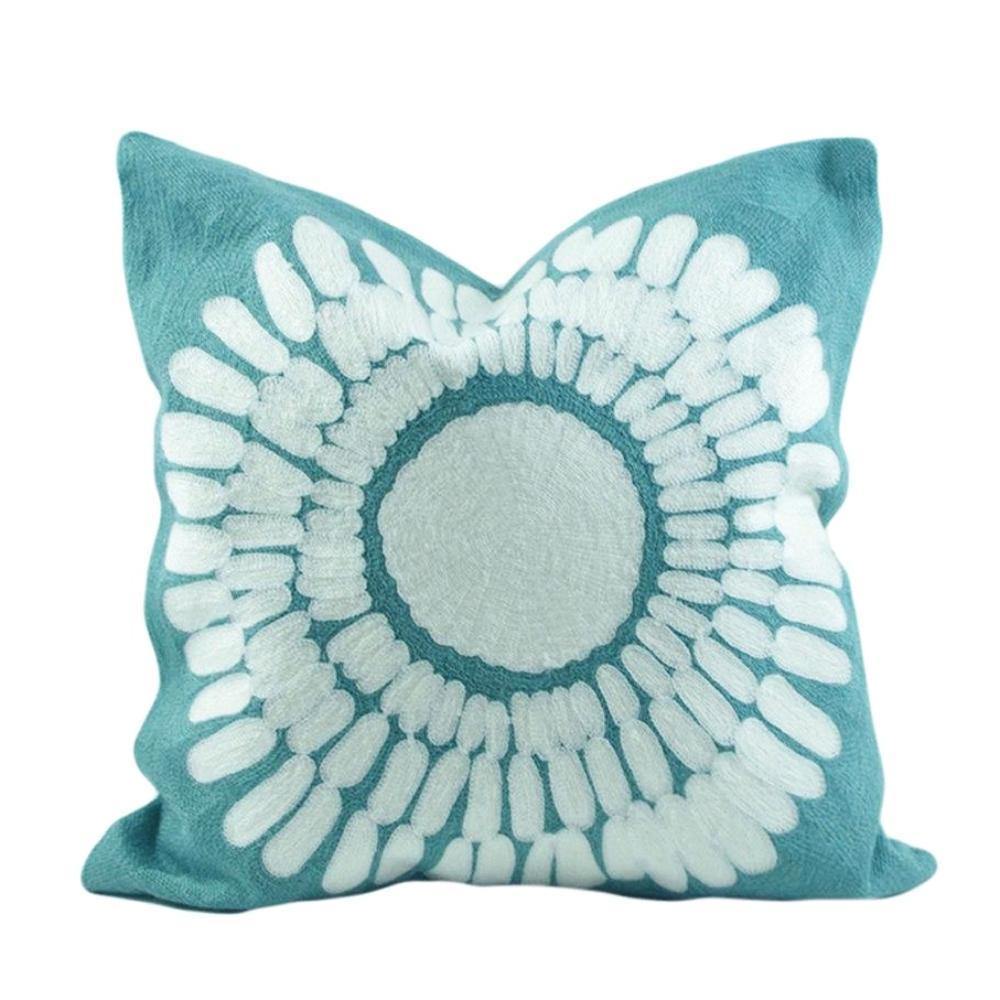 Petal Embroidery Cushions - Nordic Side - 