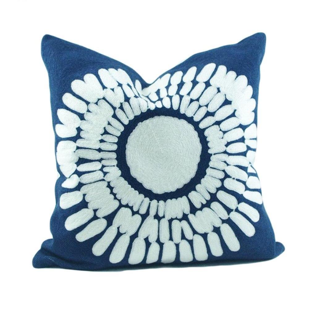 Petal Embroidery Cushions - Nordic Side - 