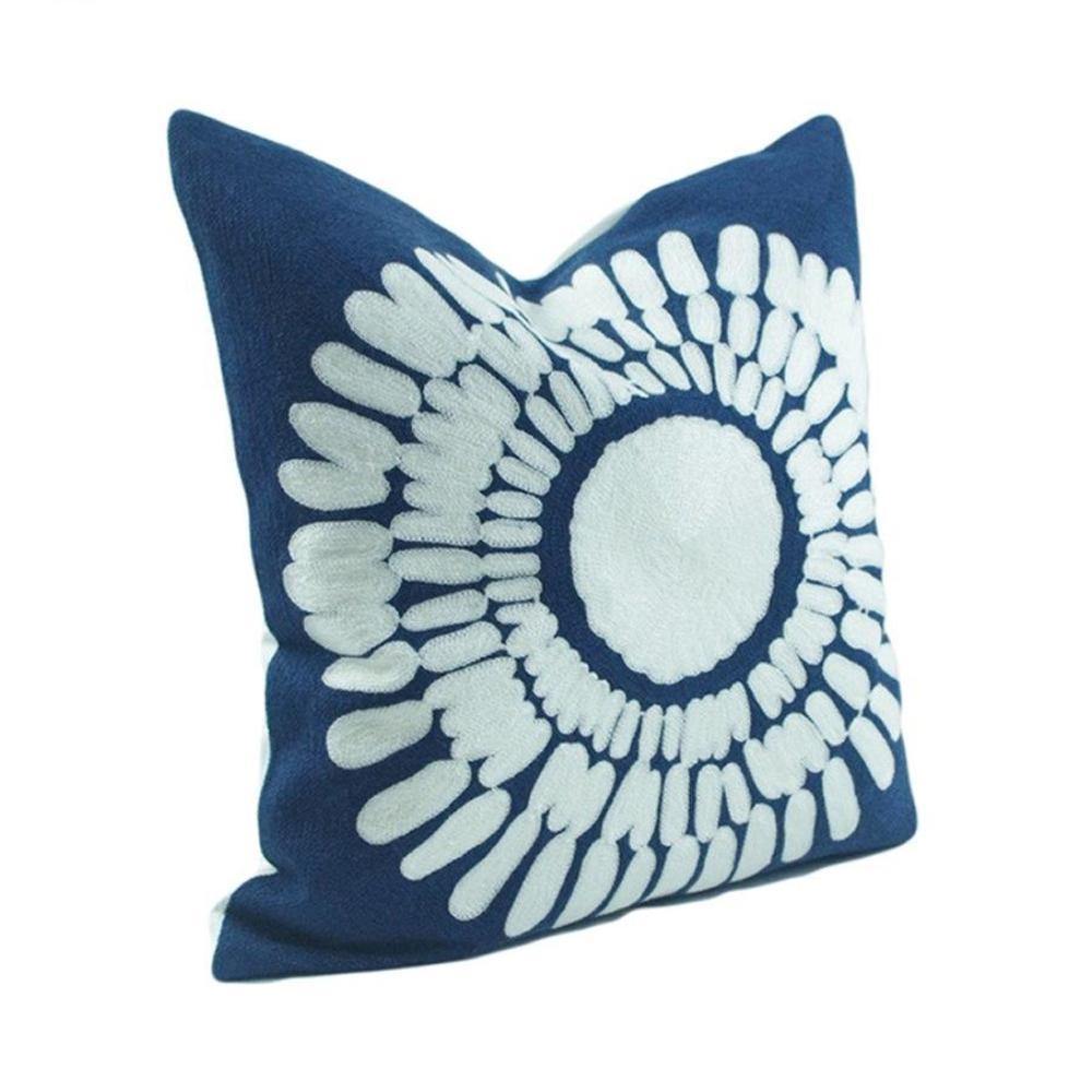 Petal Embroidery Cushions - Nordic Side - 