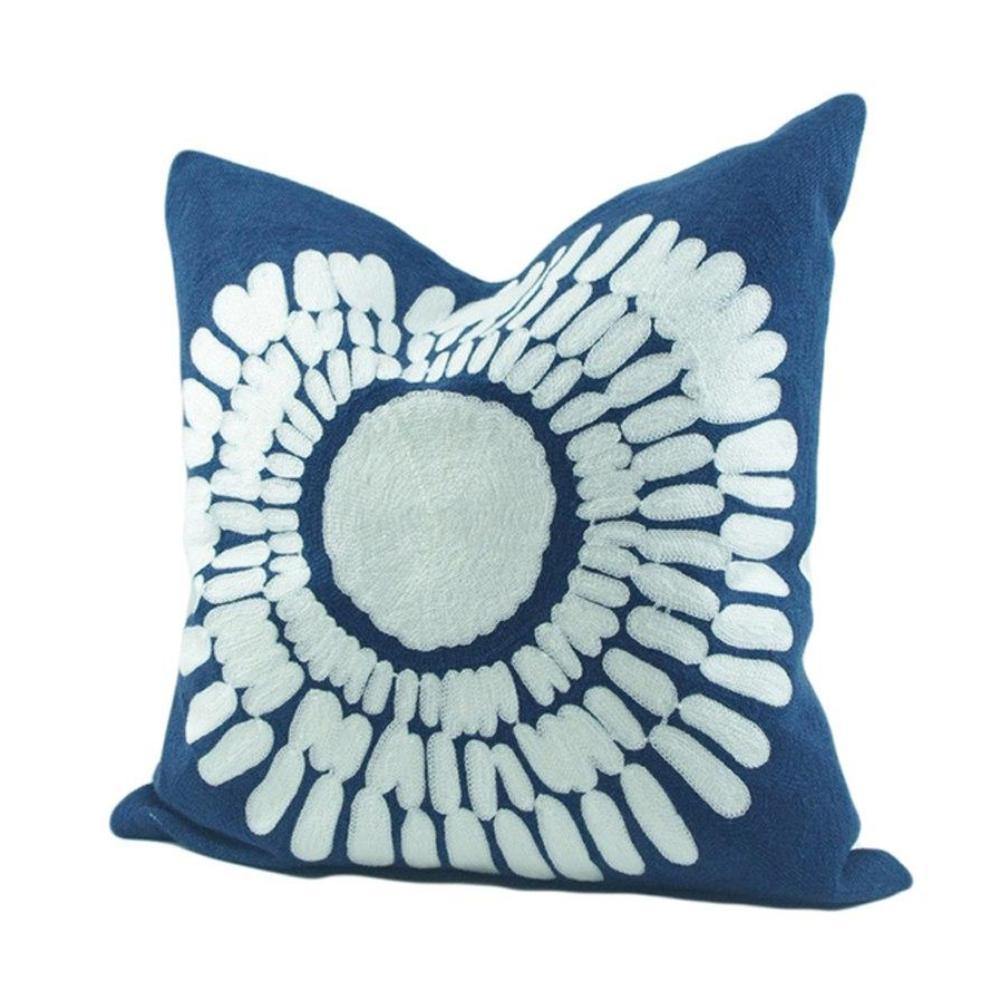 Petal Embroidery Cushions - Nordic Side - 