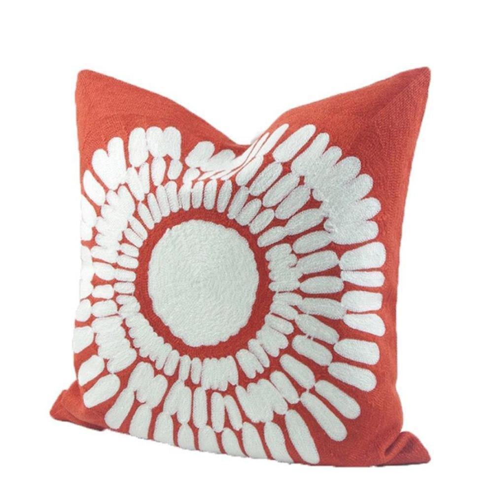 Petal Embroidery Cushions - Nordic Side - 