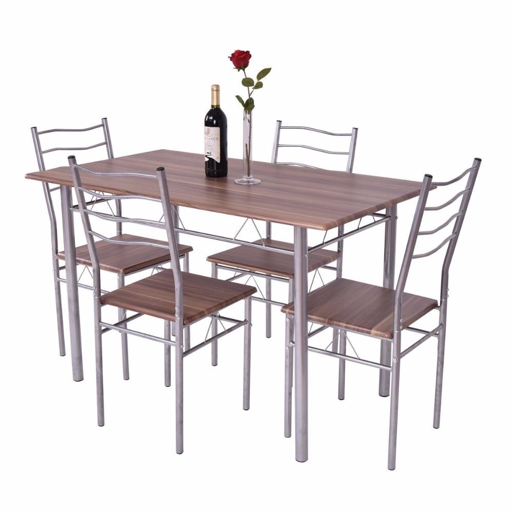 Kraam - Five Piece Modern Country Dining Set - Nordic Side - 11-18, modern-farmhouse, modern-furniture