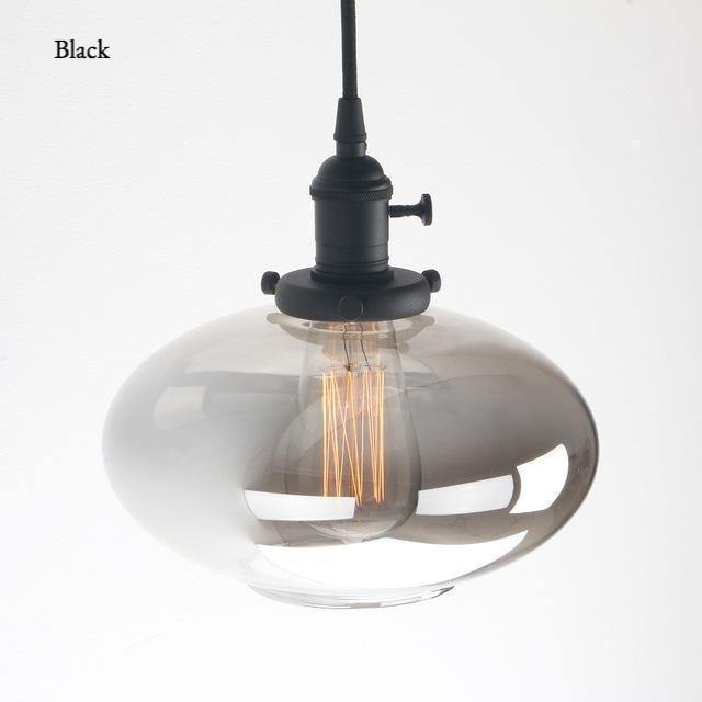 Retro Oval Loft Pendant - Nordic Side - 