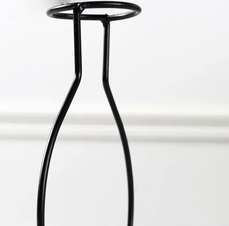 Black Iron Curved Vases - Nordic Side - 