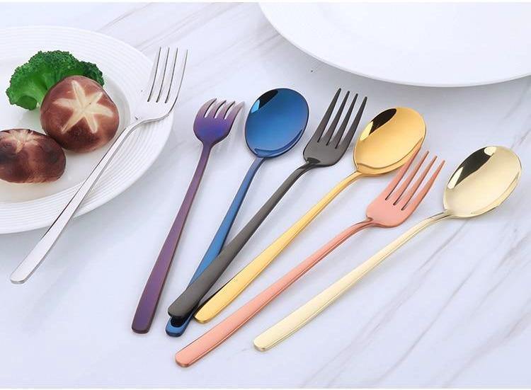 2 Pieces Fork & Spoon Set - Nordic Side - 