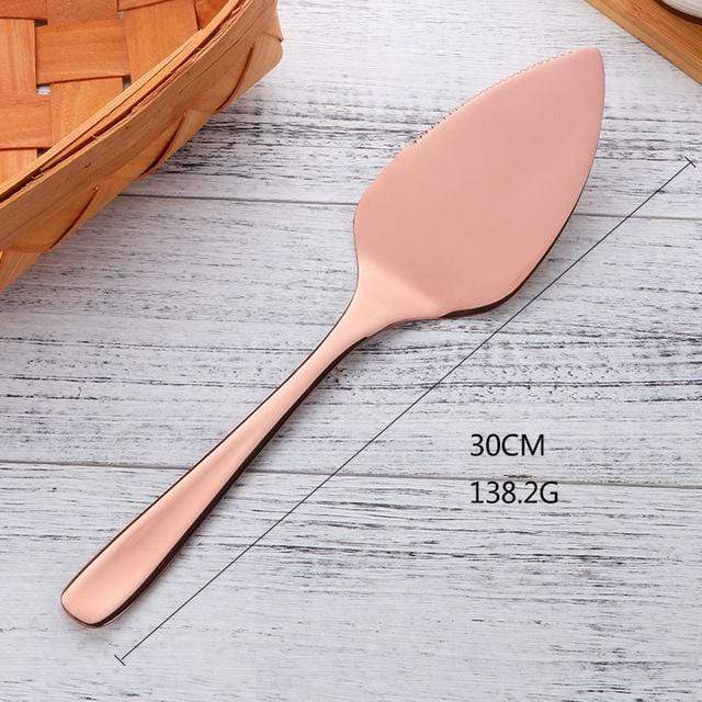 Rome Cake Knife - Nordic Side - bis-hidden, dining, knife, serving piece