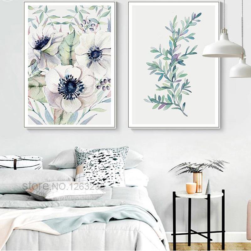 Watercolour Succulent Plants - Nordic Side - 