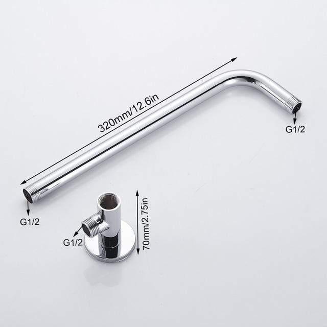 Rainfall Shower Head - Nordic Side - bath, bathroom fixture, bis-hidden