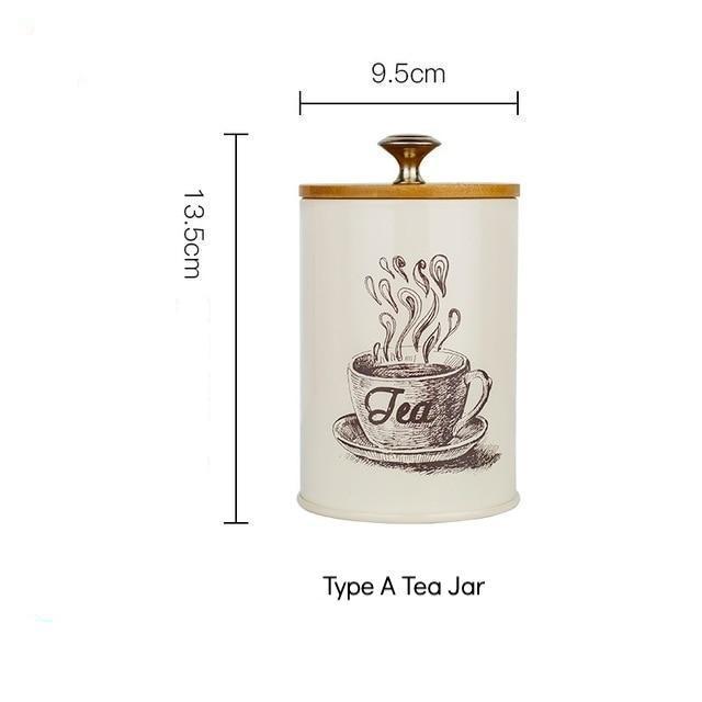 Coffee, Tea and Sugar Jars - Nordic Side - 