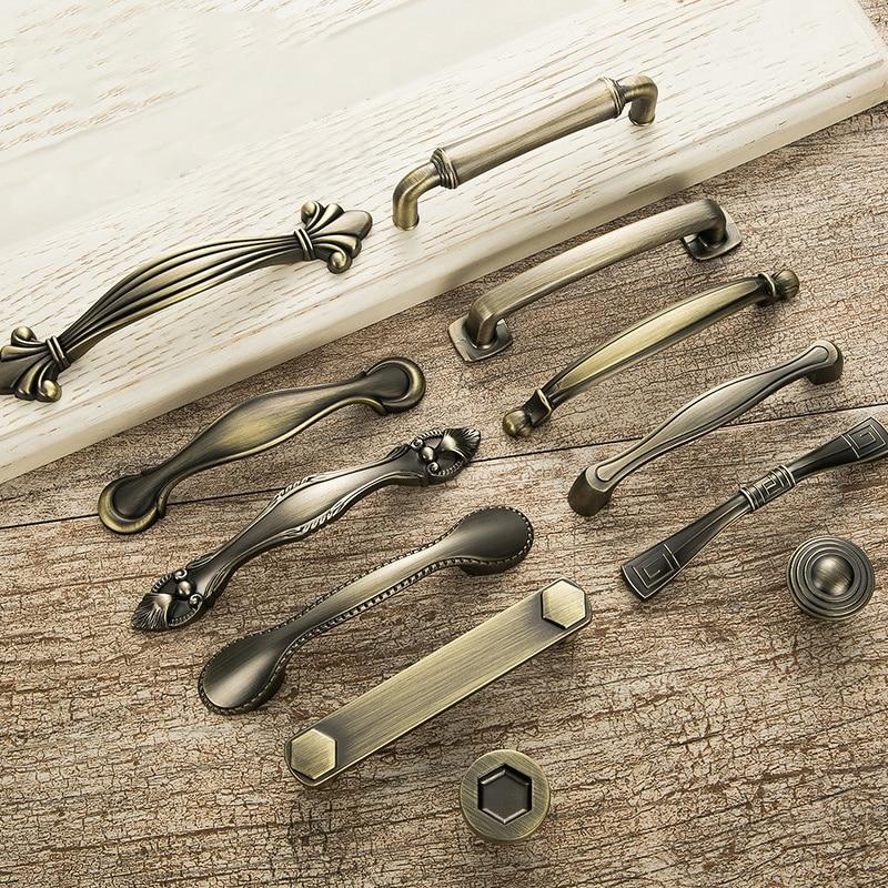 Vintage Metal Kitchen Drawer & Cabinet Handle - Nordic Side - 02-13, modern-pieces