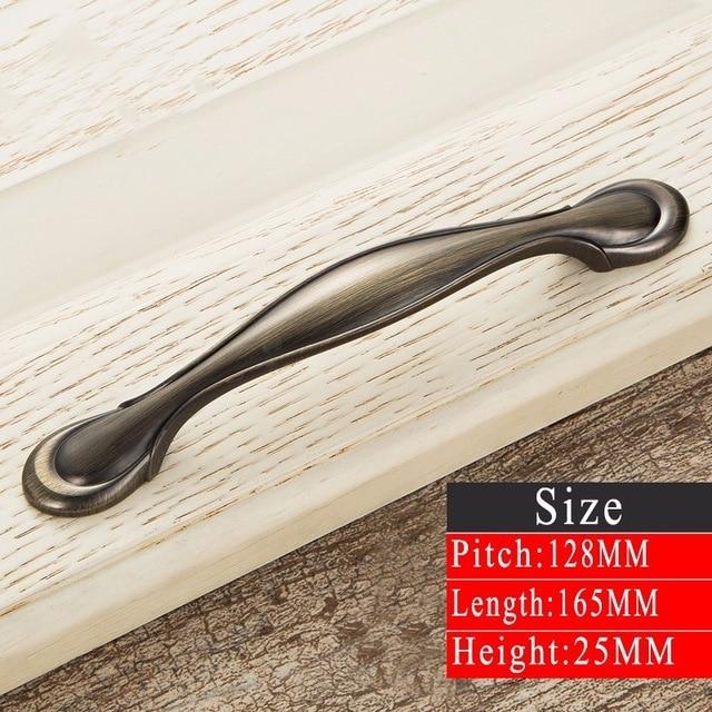 Vintage Metal Kitchen Drawer & Cabinet Handle - Nordic Side - 02-13, modern-pieces