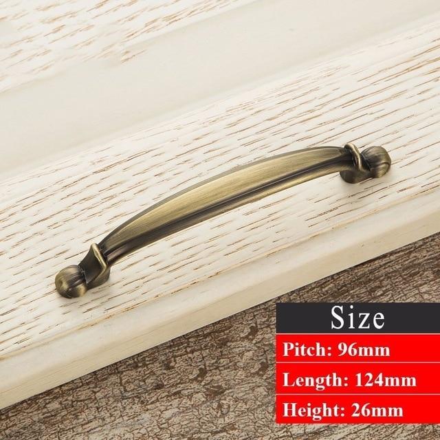 Vintage Metal Kitchen Drawer & Cabinet Handle - Nordic Side - 02-13, modern-pieces