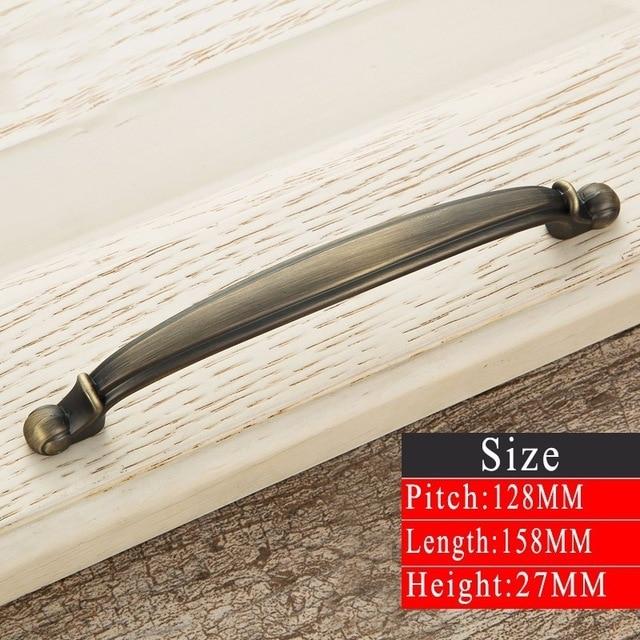 Vintage Metal Kitchen Drawer & Cabinet Handle - Nordic Side - 02-13, modern-pieces