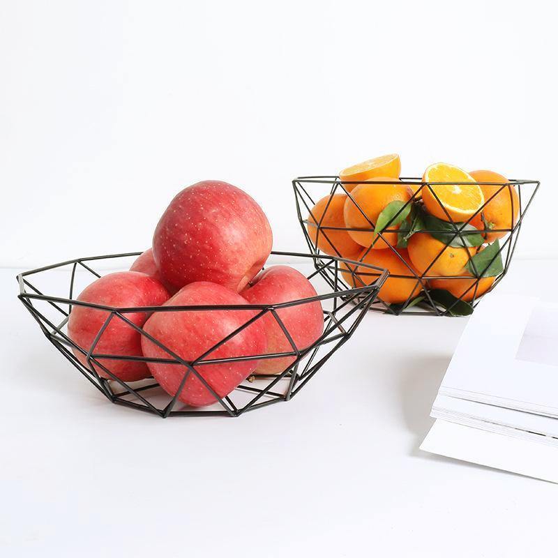 Iron Fruit Basket - Nordic Side - 