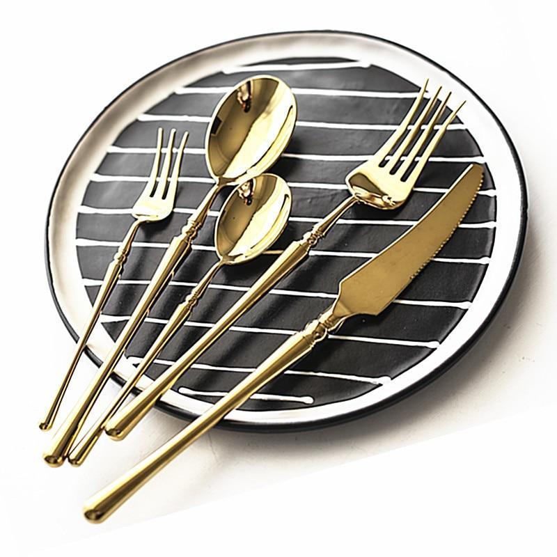 Antique Metal Cutlery - Nordic Side - 