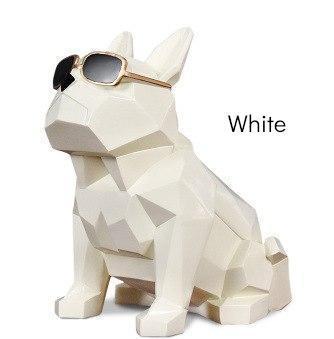 Bulldog with Sunglasses Tissueholder - Nordic Side - 