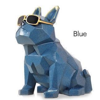 Bulldog with Sunglasses Tissueholder - Nordic Side - 