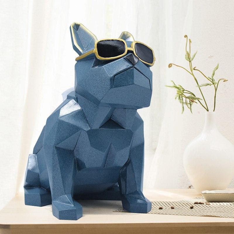 Bulldog with Sunglasses Tissueholder - Nordic Side - 