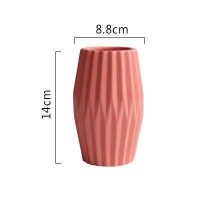 Origami Ceramic Vase (1piece) - Nordic Side - 