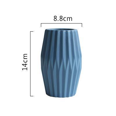 Origami Ceramic Vase (1piece) - Nordic Side - 