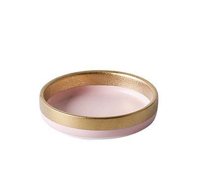 Matt Pink & Gold Dinnerware - Nordic Side - 