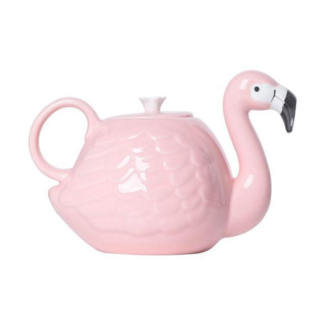 Flamingo Teapot & Cup - Nordic Side - 