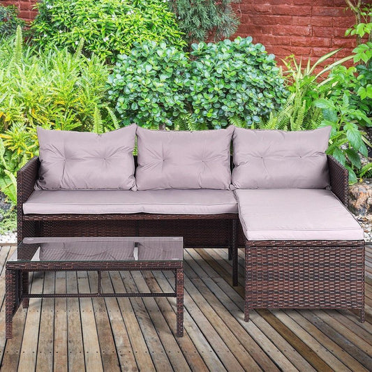 Claudius - 3 Piece Outdoor Rattan Sofa Set - Nordic Side - 07-04, feed-cl0-over-80-dollars, furniture-tag