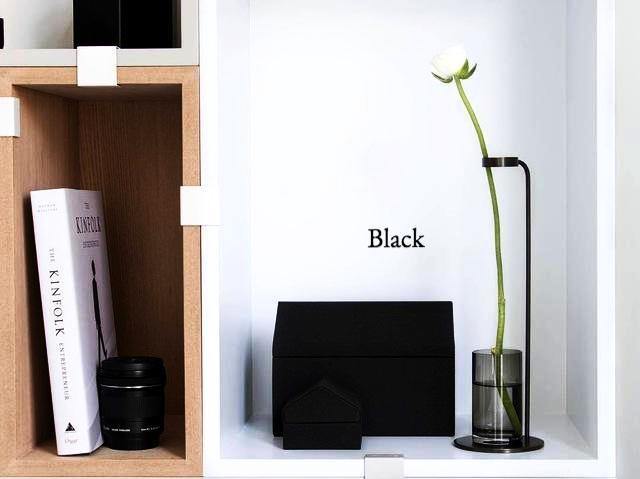 Minimal Iron Vase - Nordic Side - 