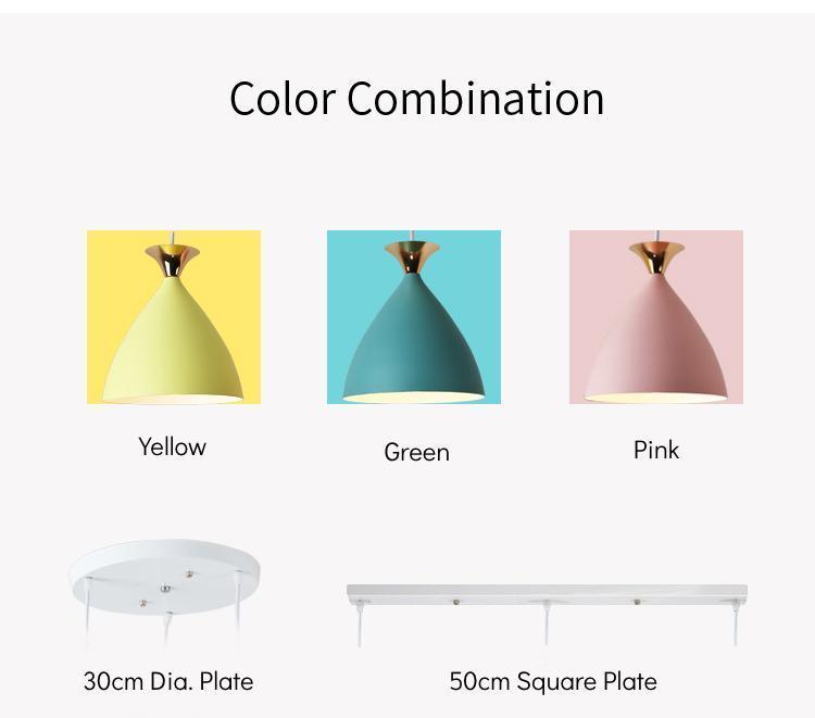 Nordic Colourful Pendant Light - Nordic Side - 