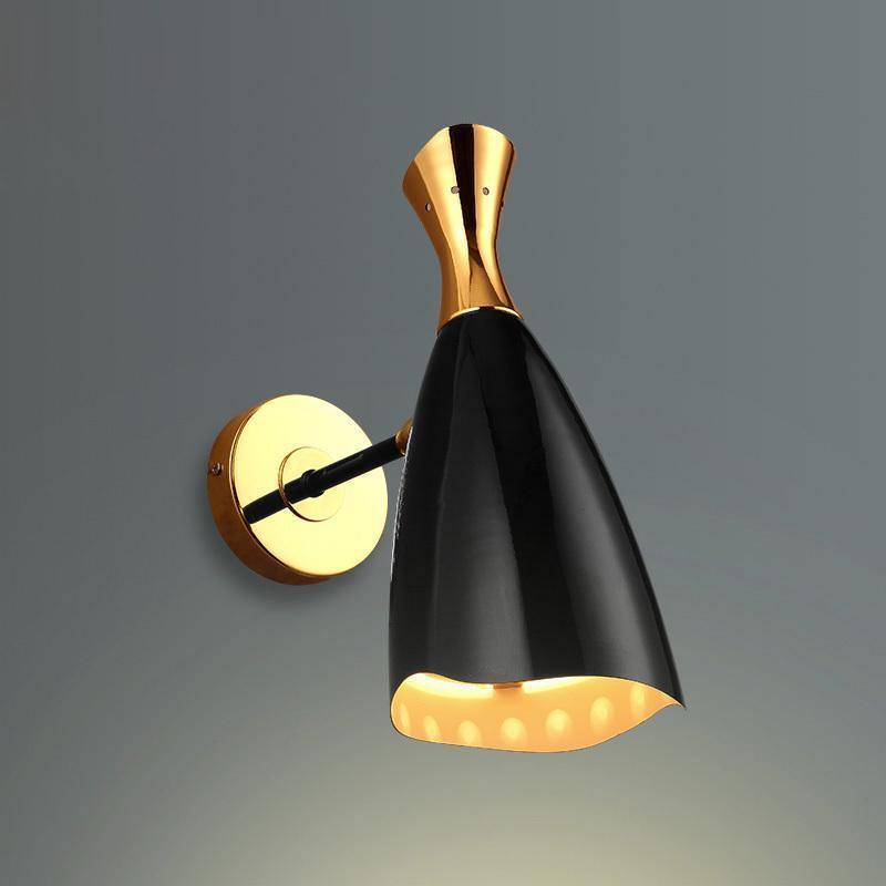 Postmodern Black Wall Lamp - Nordic Side - 