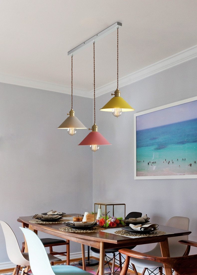 Colourful Scone Pendant Light - Nordic Side - 