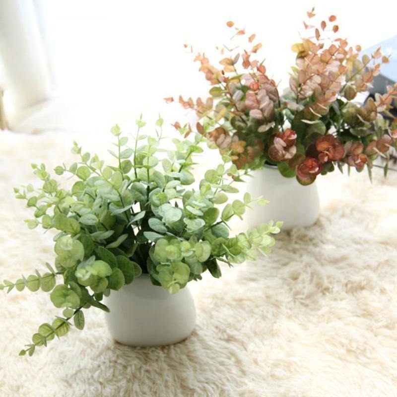 Artificial Small Eucalyptus - Nordic Side - 