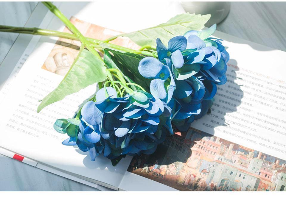 Artificial Silk Hydrangea - Nordic Side - 