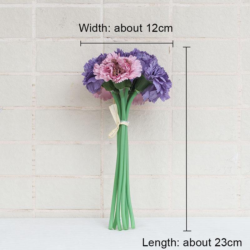 Artificial Carnation Bouquet - Nordic Side - 