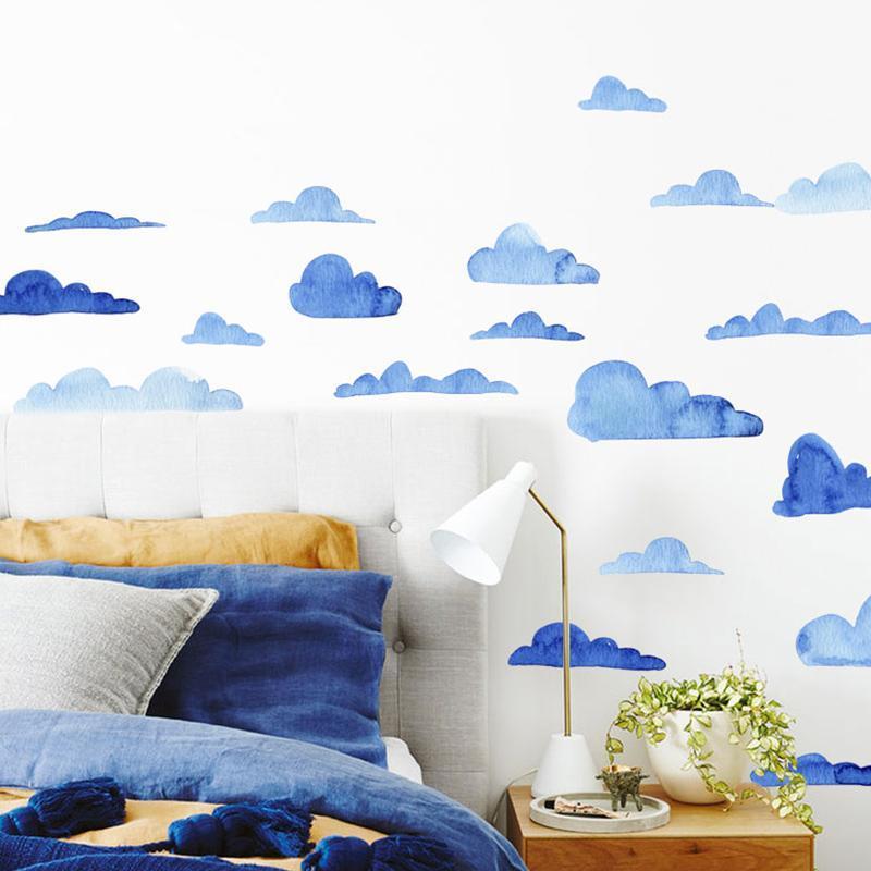 Water Clouds Wall Stickers - Nordic Side - 