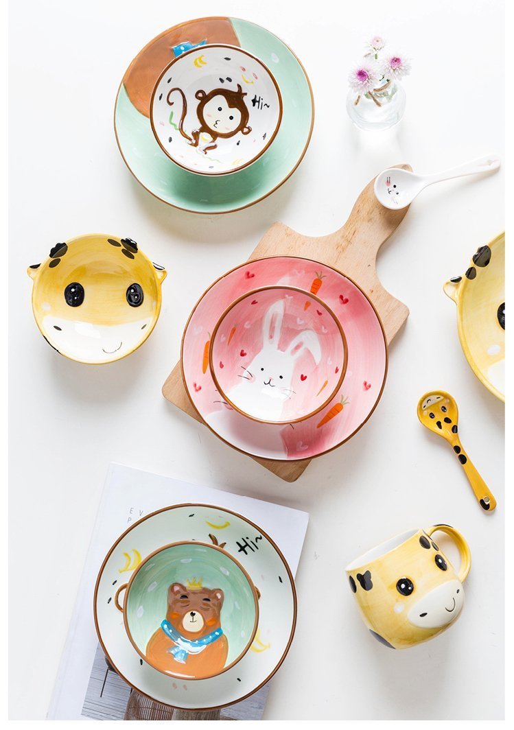 Adorable Animal Bowls - Nordic Side - 